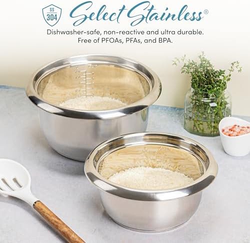 Select stainless three cup one touch cooker — photo 3
