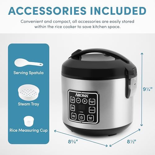 Stainless four cup digital grain multicooker — photo 3