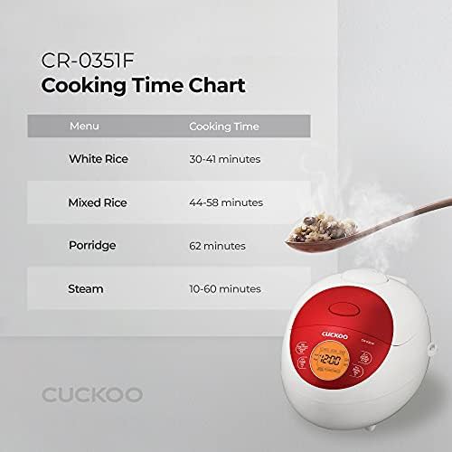 Red 6-cup micom fuzzy logic cooker — photo 3