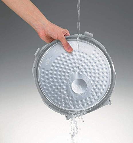 White neuro fuzzy rice cooker 5.5 cup — photo 3