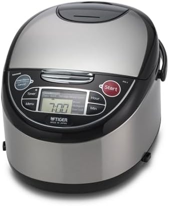 Stainless steel 10 cup micom rice cooker