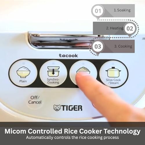 White five cup micom rice cooker — photo 4