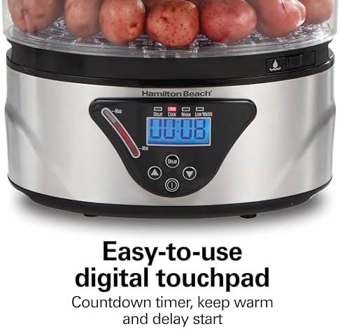Two tier stackable food steamer and cooker — photo 4