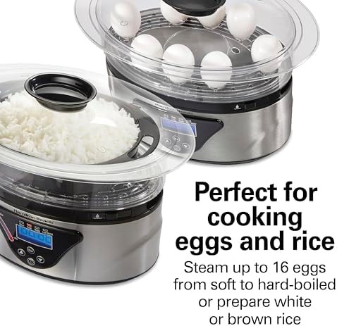 Two tier stackable food steamer and cooker — photo 5
