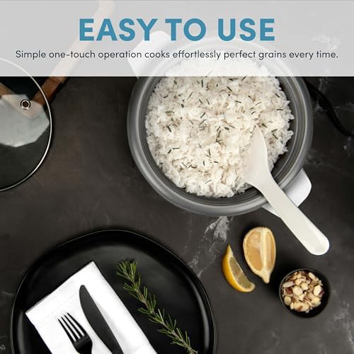 White six cup ceramic mini cooker — photo 3