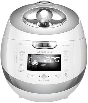 Silver 12-cup induction rice cooker steamer