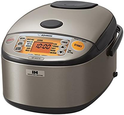 Stainless dark gray induction six cup cooker
