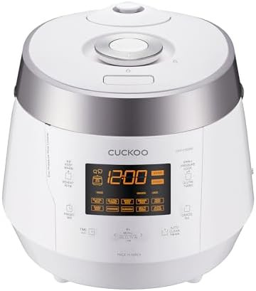 White 20-cup high pressure rice cooker