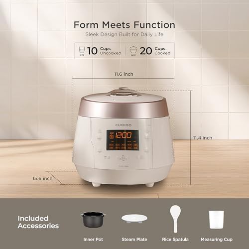 White 20-cup high pressure rice cooker — photo 3