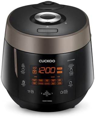Black 20-cup high pressure multi-cooker