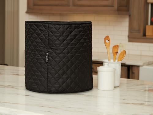 Black polyester rice cooker dust cover — photo 5