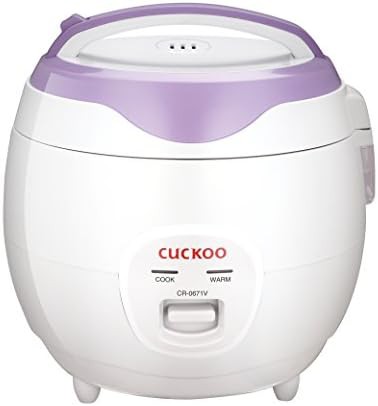 Violet and white 6-cup non-stick cooker — photo 4