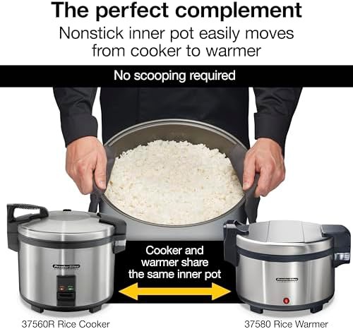 Sixty cup commercial rice warmer — photo 5