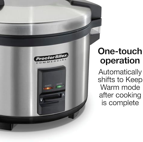Forty cup commercial stainless rice cooker — photo 3