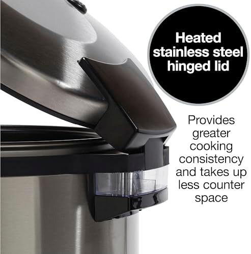 Forty cup commercial stainless rice cooker — photo 4