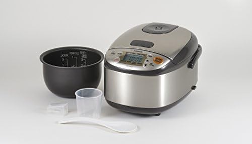 Stainless dark brown three cup micom cooker — photo 3