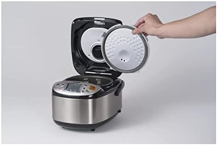 Compact stainless steel three cup micom cooker — photo 4