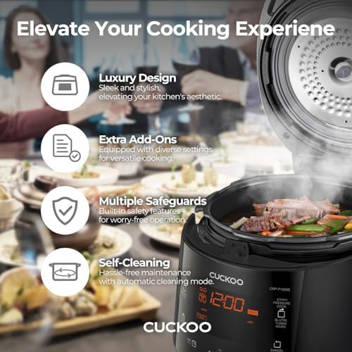 Black 12-cup high pressure rice cooker — photo 3