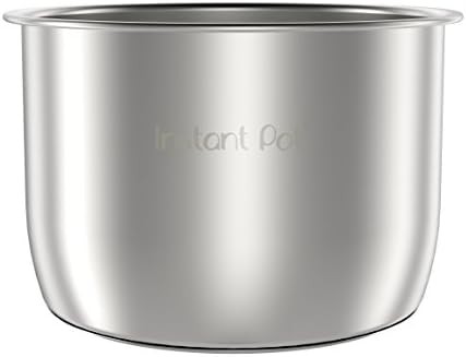 Polished stainless steel inner replacement pot