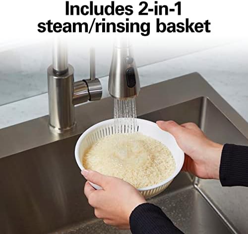 Eight cup programmable cooker with rinse basket — photo 4