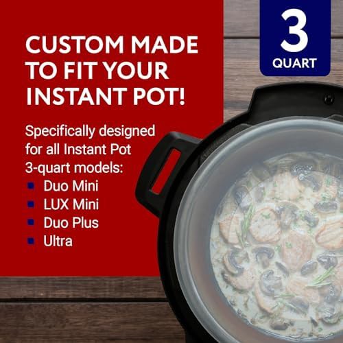 Clear silicone cover for mini pressure cookers — photo 2