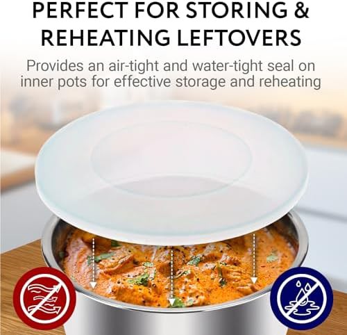 Clear silicone cover for mini pressure cookers — photo 3