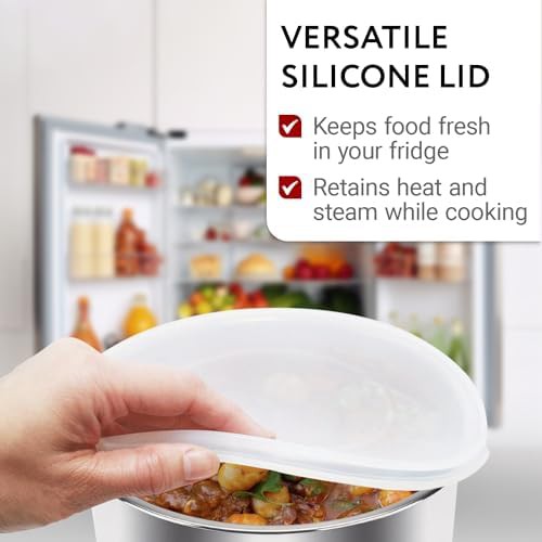 Clear silicone cover for mini pressure cookers — photo 4