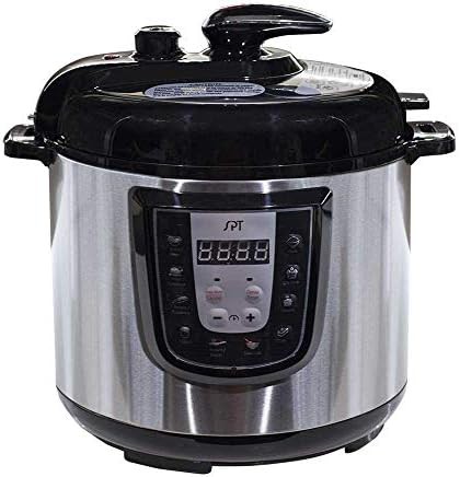 SPT 6 quart digital stainless steel pressure cooker