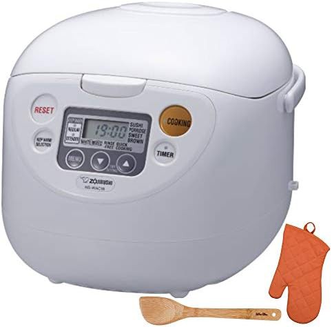 Cool white ten cup micom cooker bundle