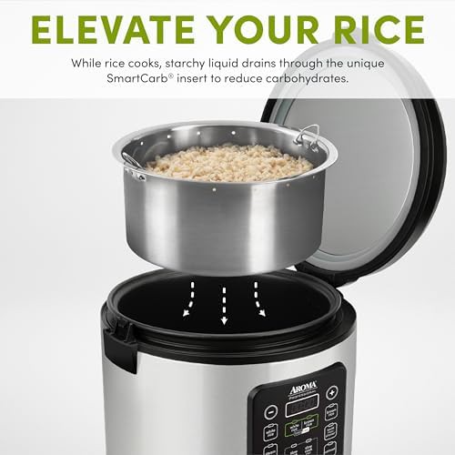 Stainless steel twenty cup smartcarb multicooker — photo 5