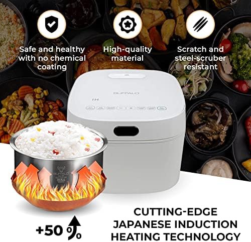 Induction heating smart cooker in white — photo 5