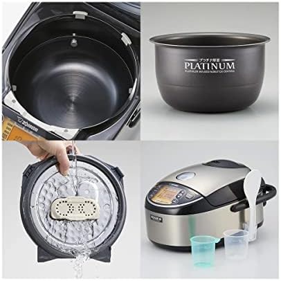 Black pressure induction six cup rice cooker — photo 3