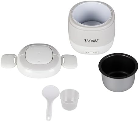 Small portable white mini rice cooker — photo 5