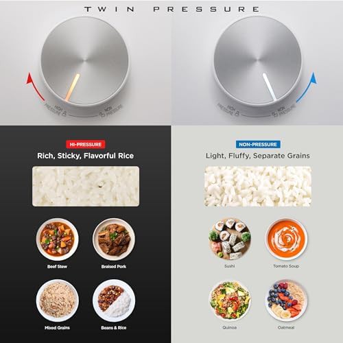 Twin pressure induction cooker 20 cups — photo 4
