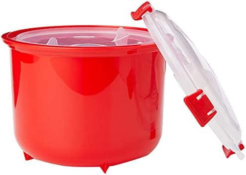 Microwaveable rice cooker and food container set — photo 4