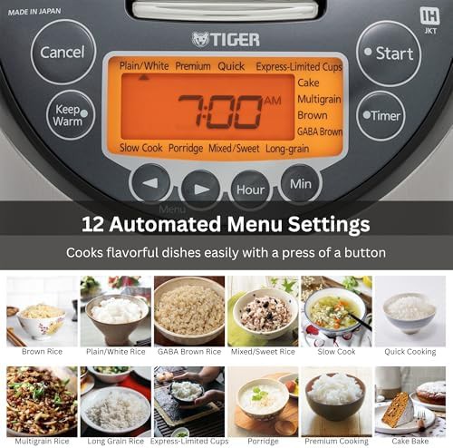 Silver ceramic induction 5.5 cup cooker — photo 5