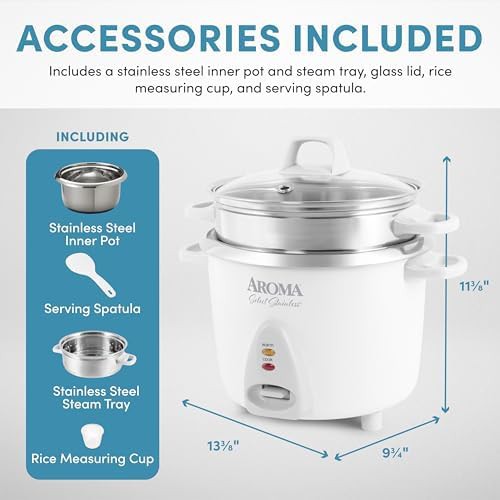 White fourteen cup stainless pot cooker — photo 4