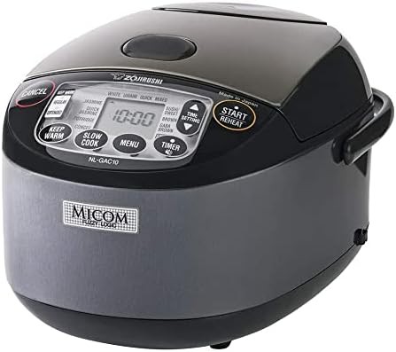 Black umami micom five cup rice cooker