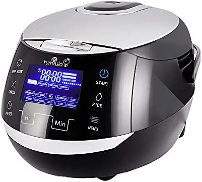 Sakura black silver fuzzy logic rice cooker