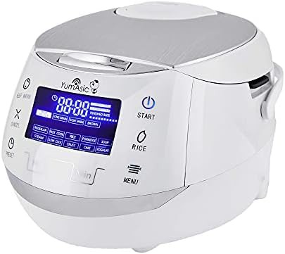 Sakura white silver fuzzy logic rice cooker