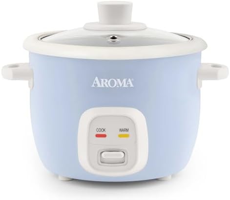 Mini blue four cup ceramic cooker
