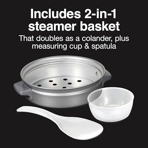 Compact six cup rice cooker and steamer — photo 5