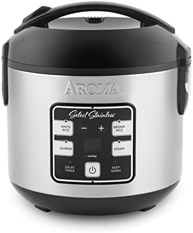 Stainless steel eight cup multicooker