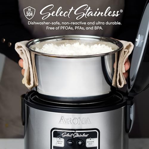 Stainless steel eight cup multicooker — photo 4