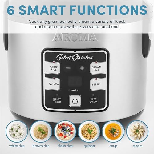 Stainless steel eight cup multicooker — photo 5