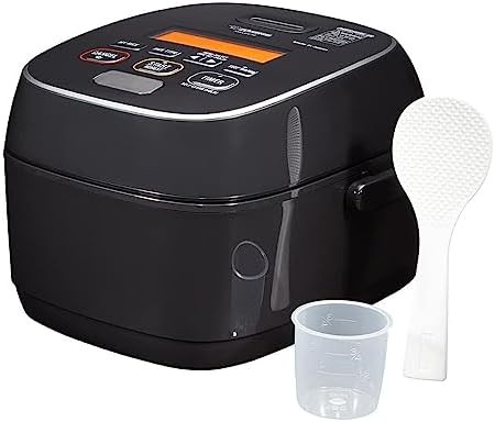 Black pressure induction cooker with oatmeal setting — photo 3