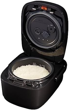 Black pressure induction cooker with oatmeal setting — photo 4