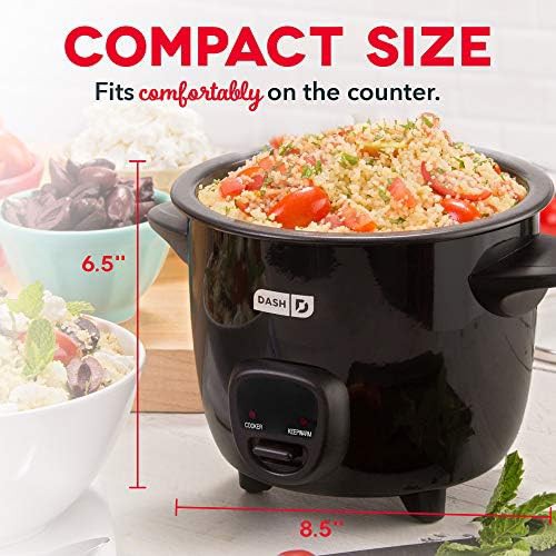 Black mini rice cooker and griddle — photo 4