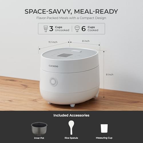 White 6-cup cooker with removable lid — photo 4