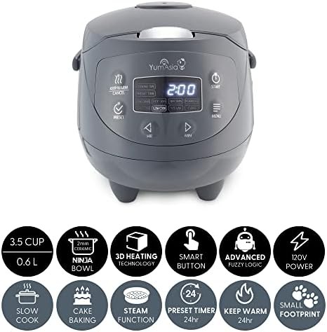 Panda mini ceramic fuzzy logic rice cooker — photo 4